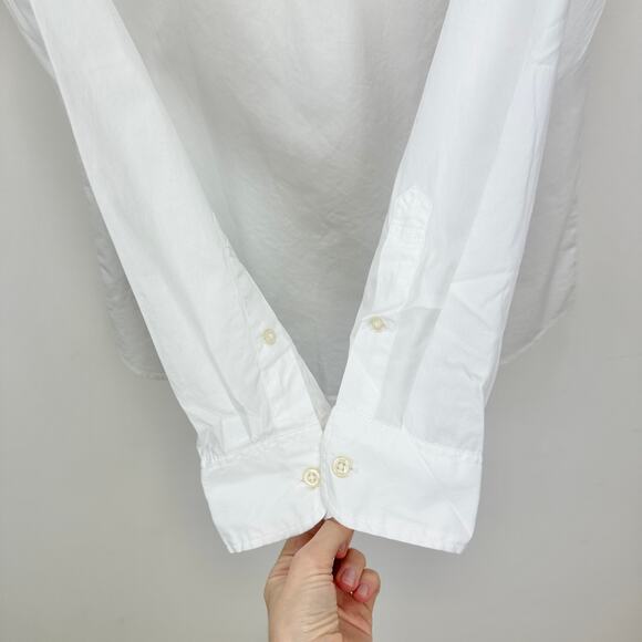 J. Crew White Casual Button Down Shirt - Picture 10 of 12